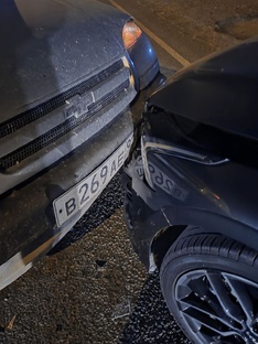 ДТП с обочины