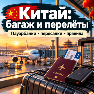Китай: перелёт, багаж, связь и приложения.