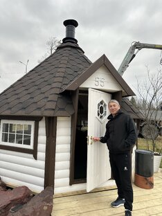 Домик на природе.