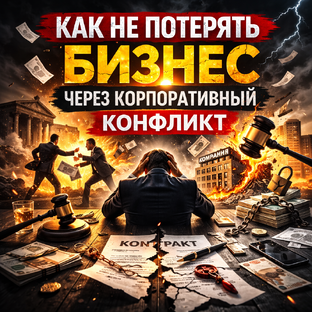 Как не потерять бизнес через корпоративный конфликт 