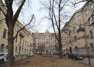 Петербургские дома с курдонёрами