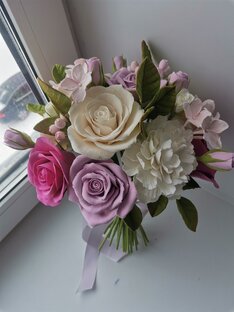 Цветы из полимерной глины