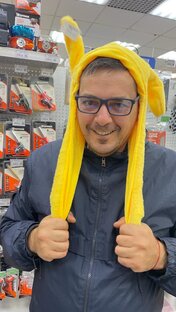 Сходили за покупками. 