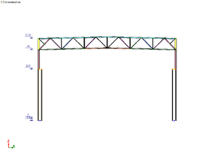 Проектирование одноэтажного промышленного здания в ЛИРА САПР