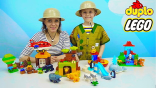 LEGO DUPLO и Даник - Развивающие видео для детей 
