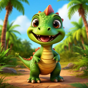 Мир глазами динозаврика 