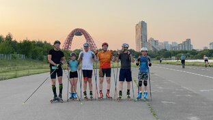 Научим кататься на лыжероллерах