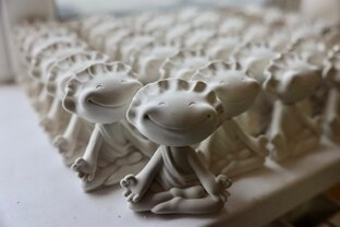 Гипс и силиконовые формы