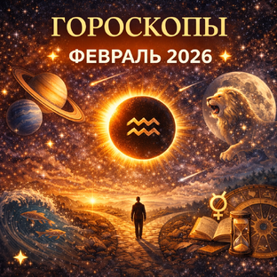 ГОРОСКОПЫ ФЕВРАЛЬ 2026
