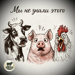 Самые необычные факты о с/х животных