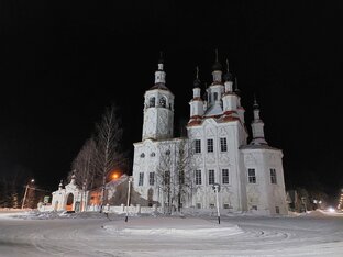 Замёрзшая в Тотьме