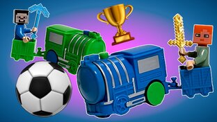 Гонки игрушечных поездов