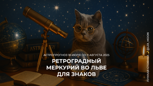 Ретроградный Меркурий во Льве для знаков