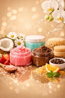 Скрабы в уходе за кожей тела