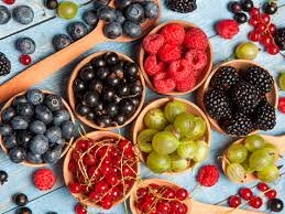 Ягоды и плоды.