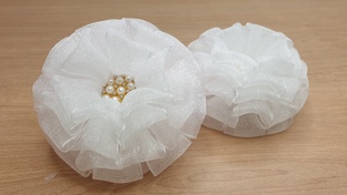 Бантики из органзы