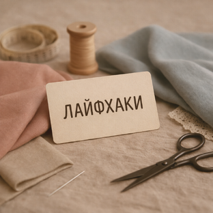 Швейные лайфхаки