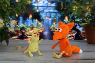 МК по вязанию игрушек (инструкции/описания амигуруми)