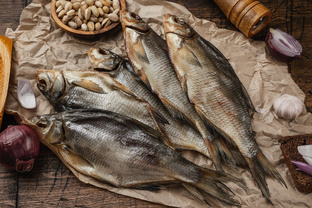 Вяленый лещ