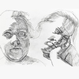 разные стихи, проза, мысли, фрагменты переписки, рисунки