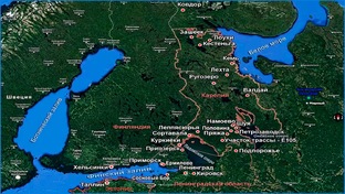 Населённые пункты, в которых находились очевидцы НЛО. (stopsoznanie.ru)