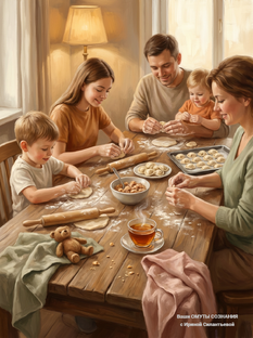 Семейные традиции: тепло, которое мы создаём - автор Ирина Силантьева