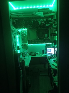 Мастерская в кладовке