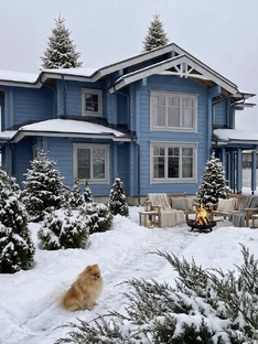 ЕКАТЕРИНА 390 дом из клееного бруса