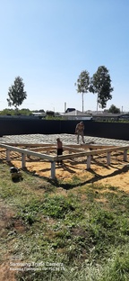 Бронницы, строительство банного комплекса Ласточка. 