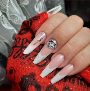 наращивание верхние формы.