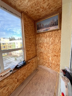 Обустройство балкона