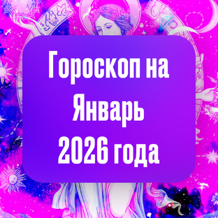 Гороскопы на январь 2026 года