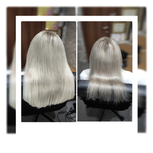 Наращивание волос для увеличения объема 