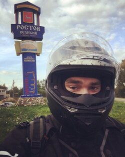 На мотоцикле в Ростов Великий