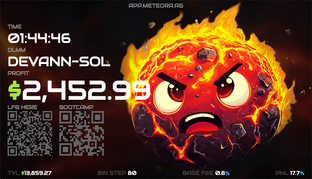 15-25% в день на DLMM пулах в Meteora