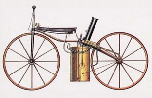 от парового велосипеда до железного коня как появились мотоциклы 