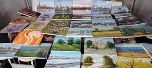 Картины, этюды готовые и по заказу. +7 9530192390 