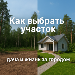 Как выбрать участок для дачи или жизни за городом — наш реальный опыт