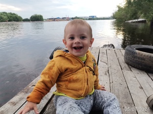 Костя. От года до двух лет. 