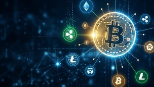 Crypto графика / тема криптовалют