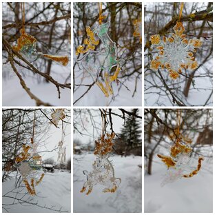 Новогодние украшения.
