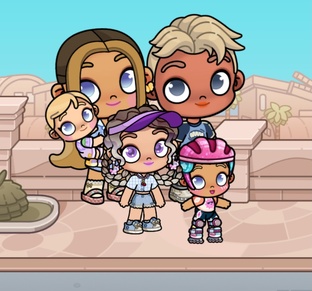 Аватар ворлд моя семья 🫠 