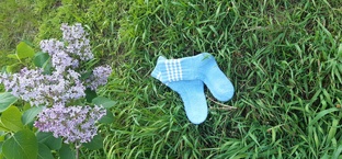 Вязаные носки