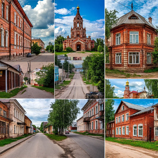 Есть улицы центральные, высокие и важные