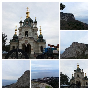 Абхазия лето июнь 23 год, Крым декабрь 23 год и Абхазия на один день