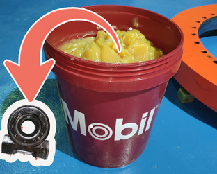 Смазка ротационных приводных устройств