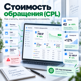 Стоимость обращения (CPL)