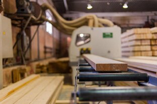 Производство бруса и бревна