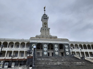Москва: У Северного речного вокзала и в парке рядом