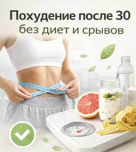 Похудение после 30 без диет и срывов